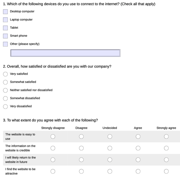 Creating the above visualization about device usage on SurveyMonkey