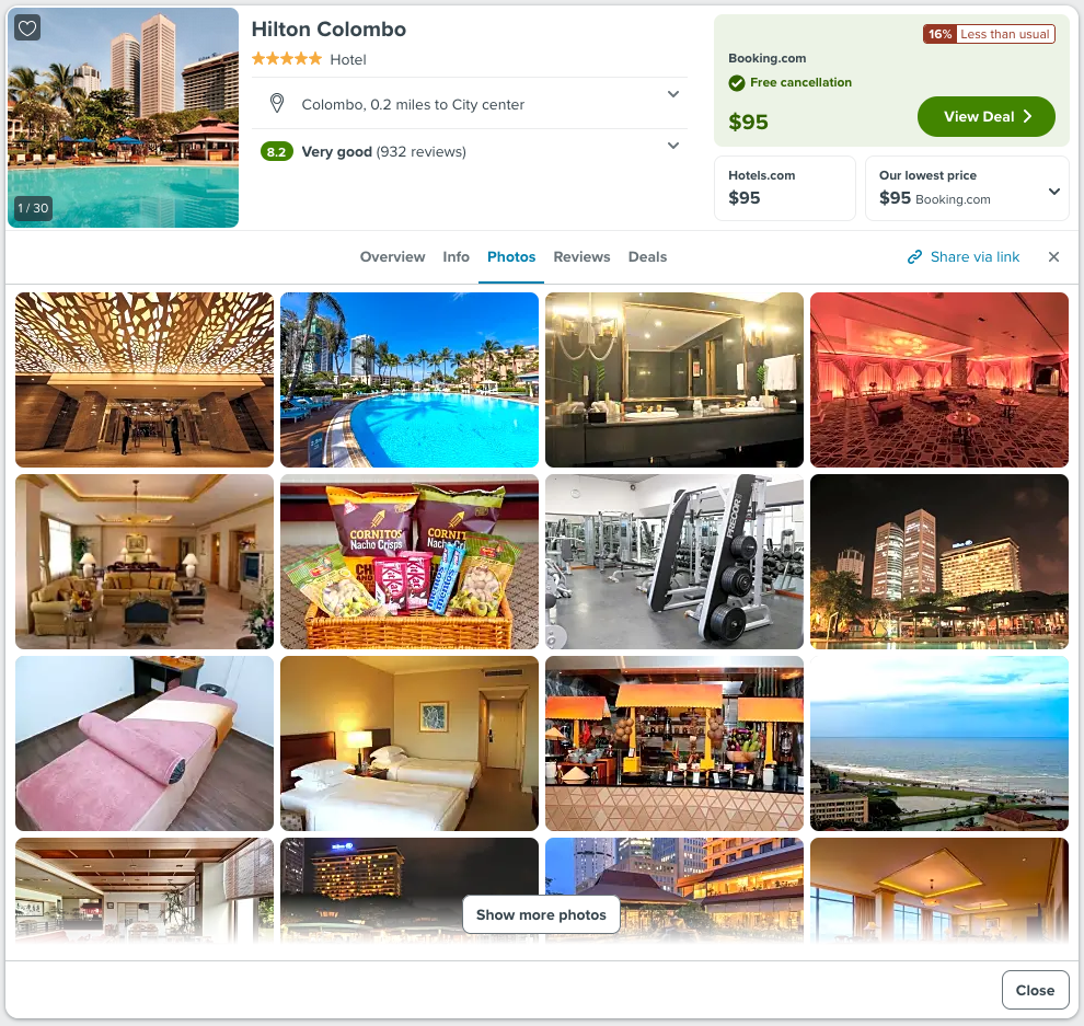 Hilton Hotel, Colombo