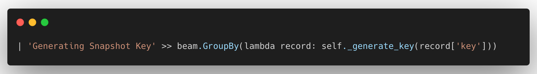 Usage of Key Generation
