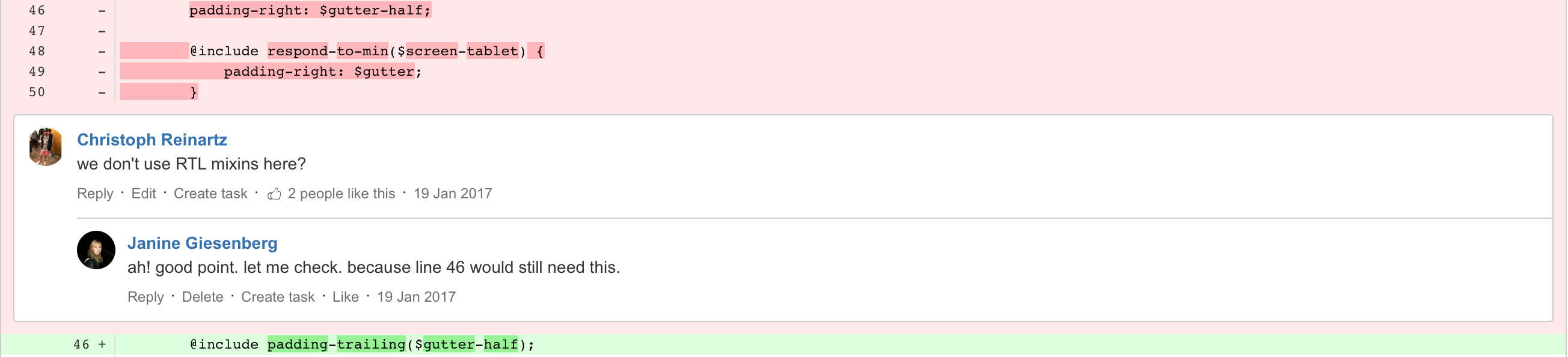 code review alt text