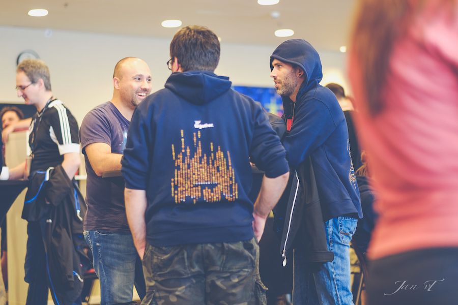 In between the talks In between the talks