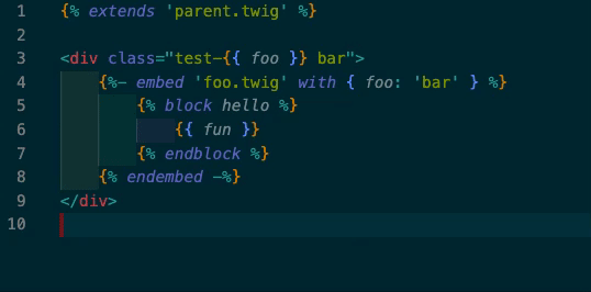 An imitation of the Prettier logo with a hotel instead of a capital P